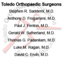 Toledo Orthopaedic Surgeons