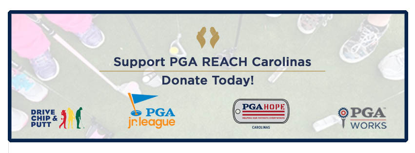 PGA REACH Carolinas Foundation Donation