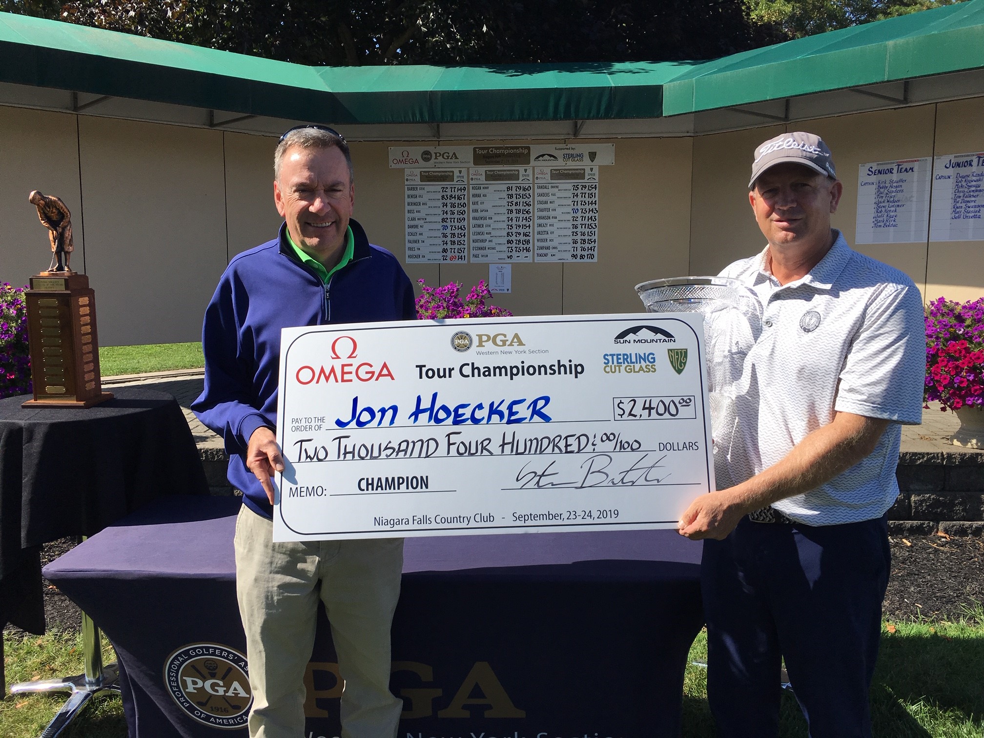 Western New York PGA | Jon Hoecker Wins WNYPGA OMEGA Tour Championship