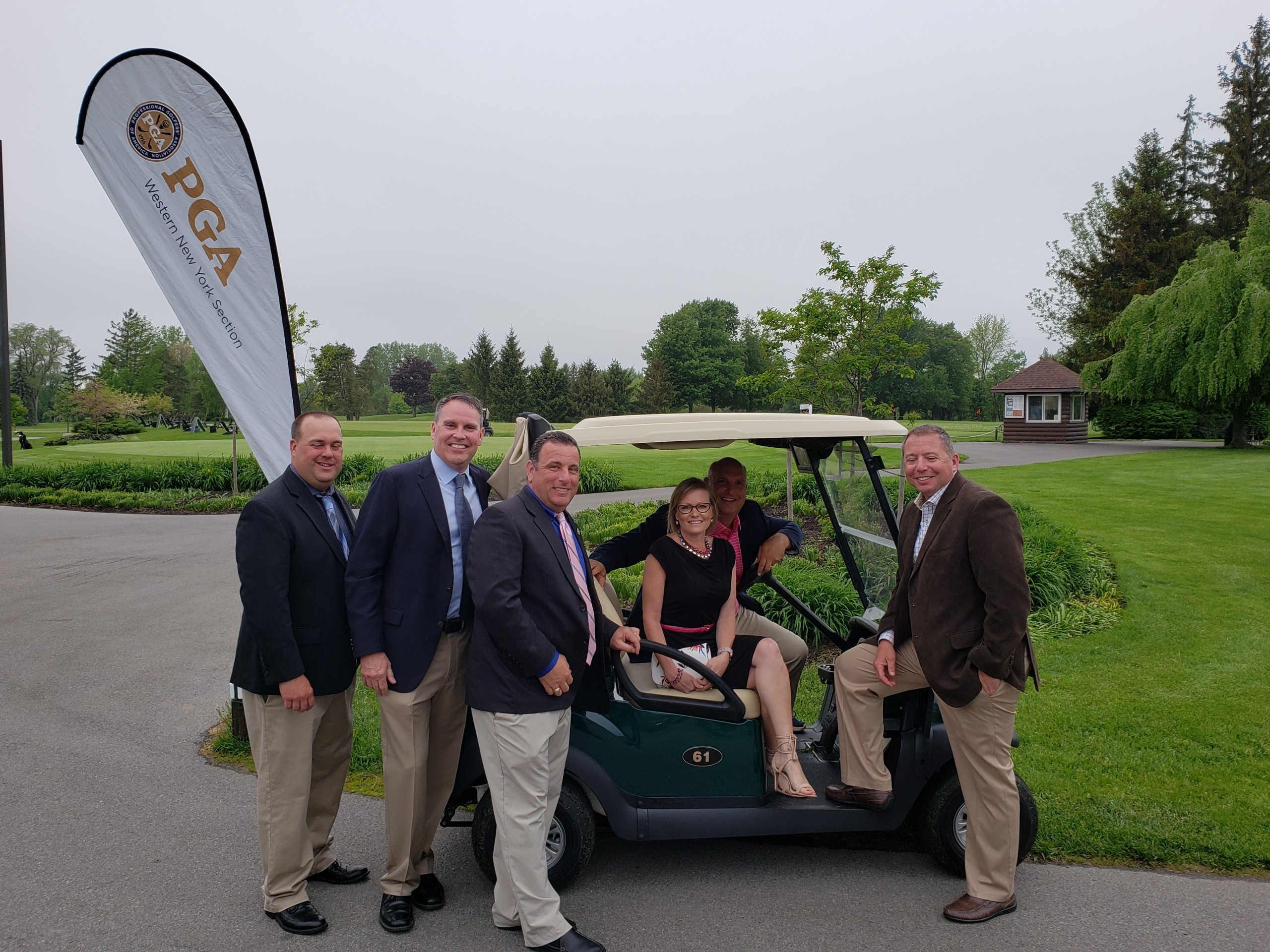 Western New York PGA Lockport Town & CC Wins Club Car ProOfficer